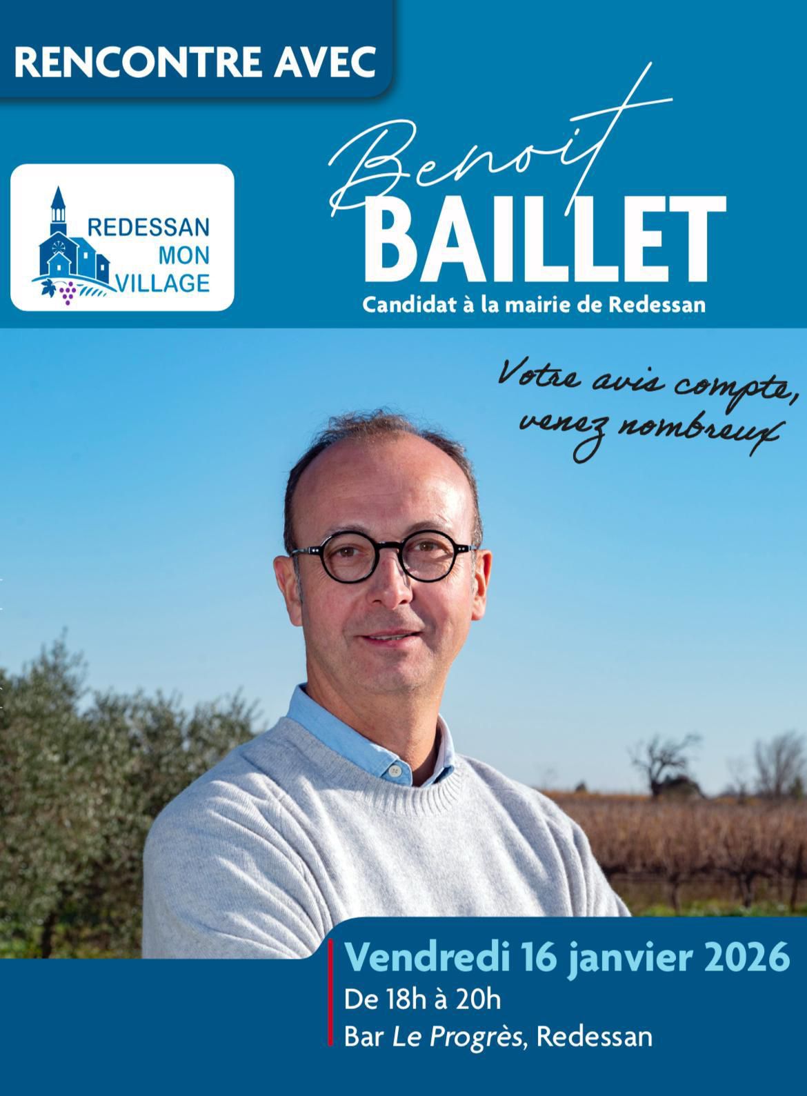 PREMIERE RENCONTRE AVEC BENOIT BAILLET ET SON EQUIPE